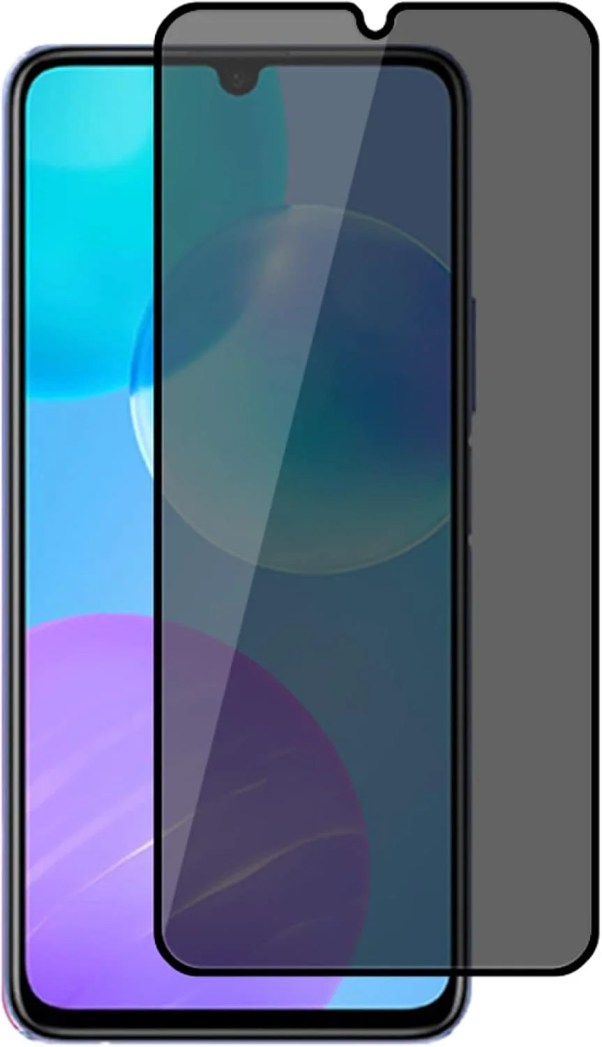 بسته 3 عددی محافظ صفحه نمایش حریم خصوصی ضد جاسوسی شیشه ای حرارت دیده شده برای Huawei P50 P40 Pro Plus Lite E P30 P20 P Smart 2021 Z Mate 40 30 20X، برای Huawei Mate 30 Pro