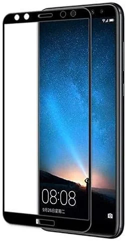محافظ صفحه نمایش شیشه ای با قاب مشکی برای گوشی هوآوی میت 10 لایت