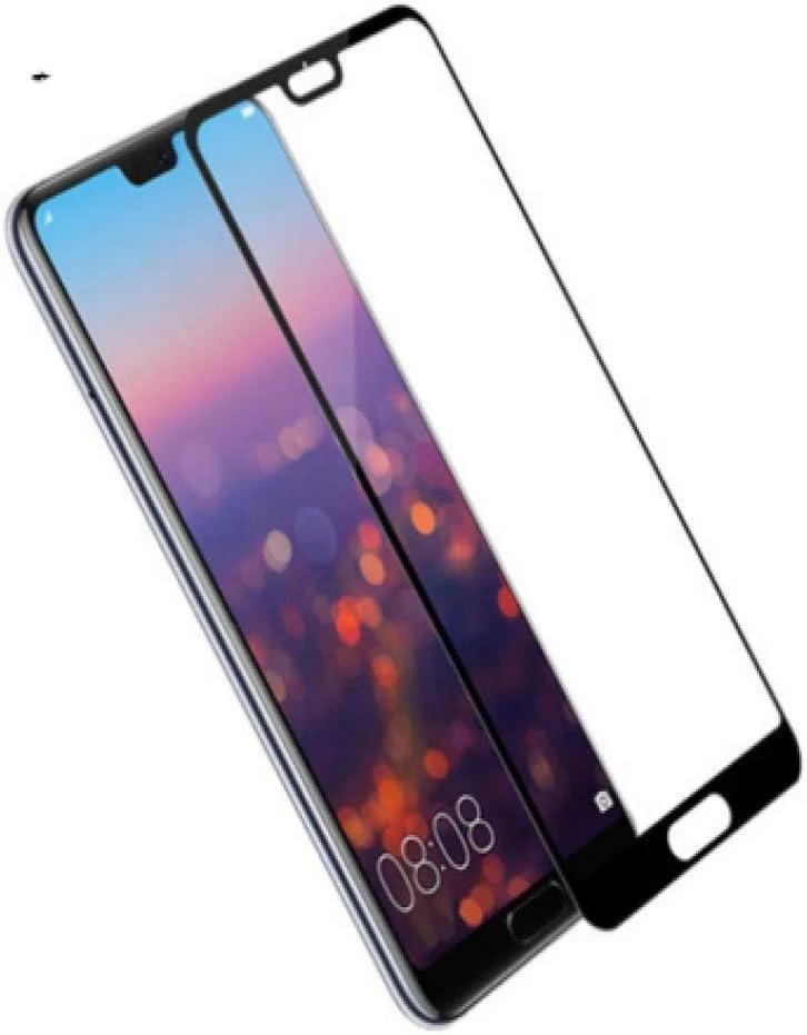 محافظ صفحه نمایش 3 عددی FHNLKFS، گلس برای هواوی P20، گلس تمپرد ضد انفجار 2.5D برای هواوی P20، گلس تمام پوشش برای هواوی P20، فیلم محافظ گوشی P20