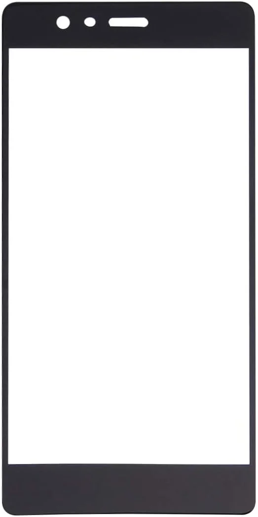 محافظ صفحه نمایش شیشه ای تانگ‌یونگ‌جیائو مناسب گوشی هواوی P9، ضخامت 0.26 میلی‌متر، سختی سطح 9H، ضد انفجار، محافظ تمام صفحه (مشکی) (رنگ: طلایی)