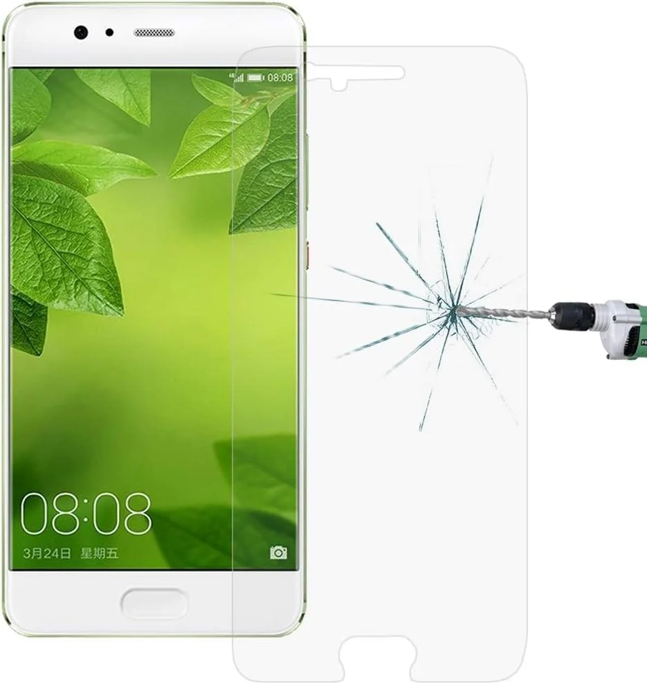 محافظ صفحه نمایش شیشه ای سخت Tangyongjiao، دو عدد، مناسب برای گوشی Huawei P10، ضخامت 0.26 میلی متر، سختی سطح 9H، ضد انفجار، محافظ صفحه نمایش شیشه ای حرارت دیده غیر تمام صفحه