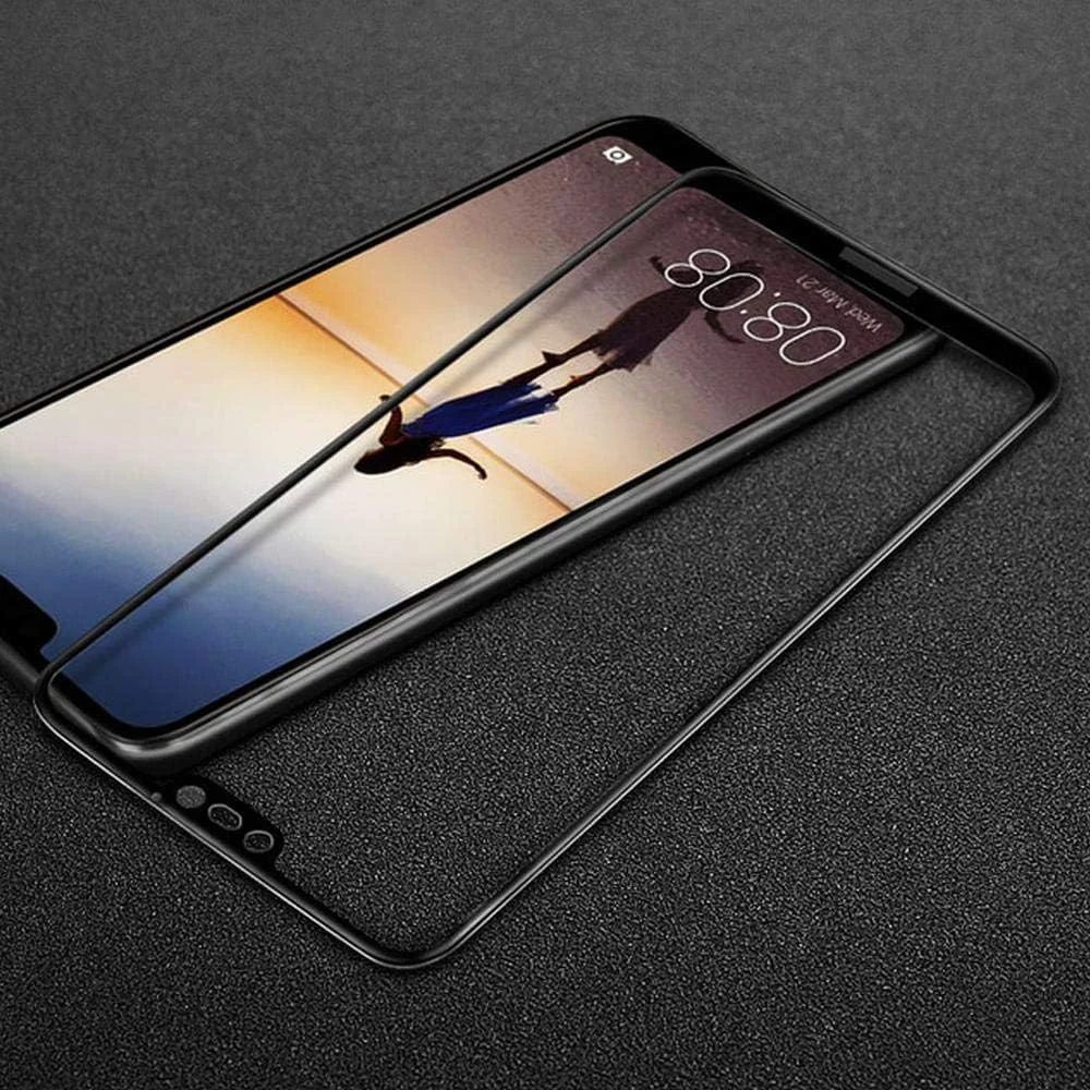 محافظ صفحه نمایش شیشه ای حرارت دیده 9H HD Trands ضد خش برای HUAWEI Mate 10 Lite