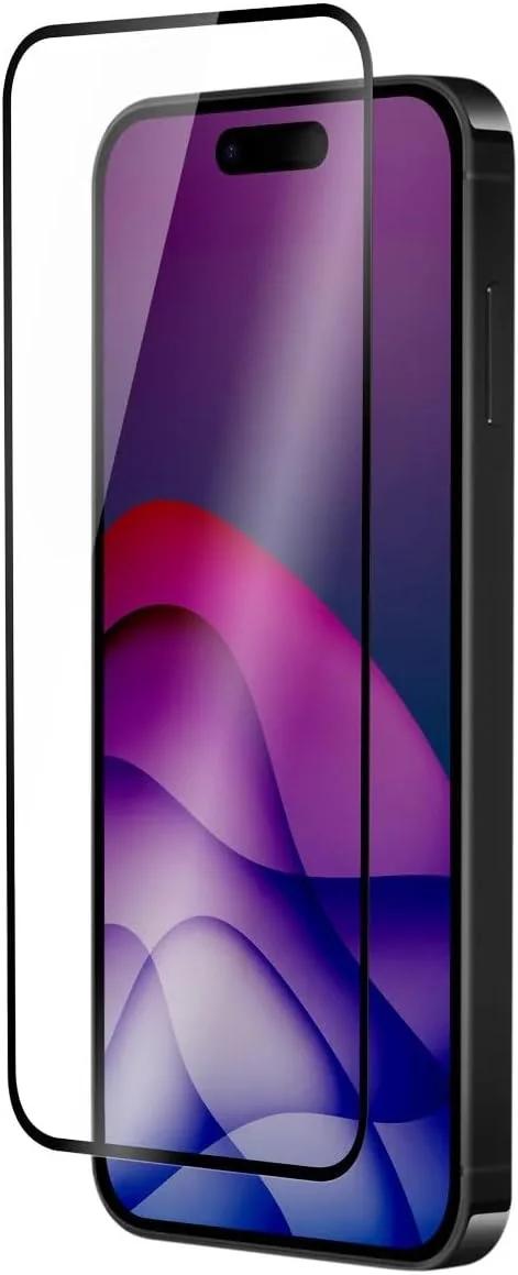 محافظ صفحه نمایش تمام صفحه BURAQ 5D برای هواوی Y9 2019، پوشش کامل، شیشه حرارت دیده 9H فوق شفاف، نصب آسان
