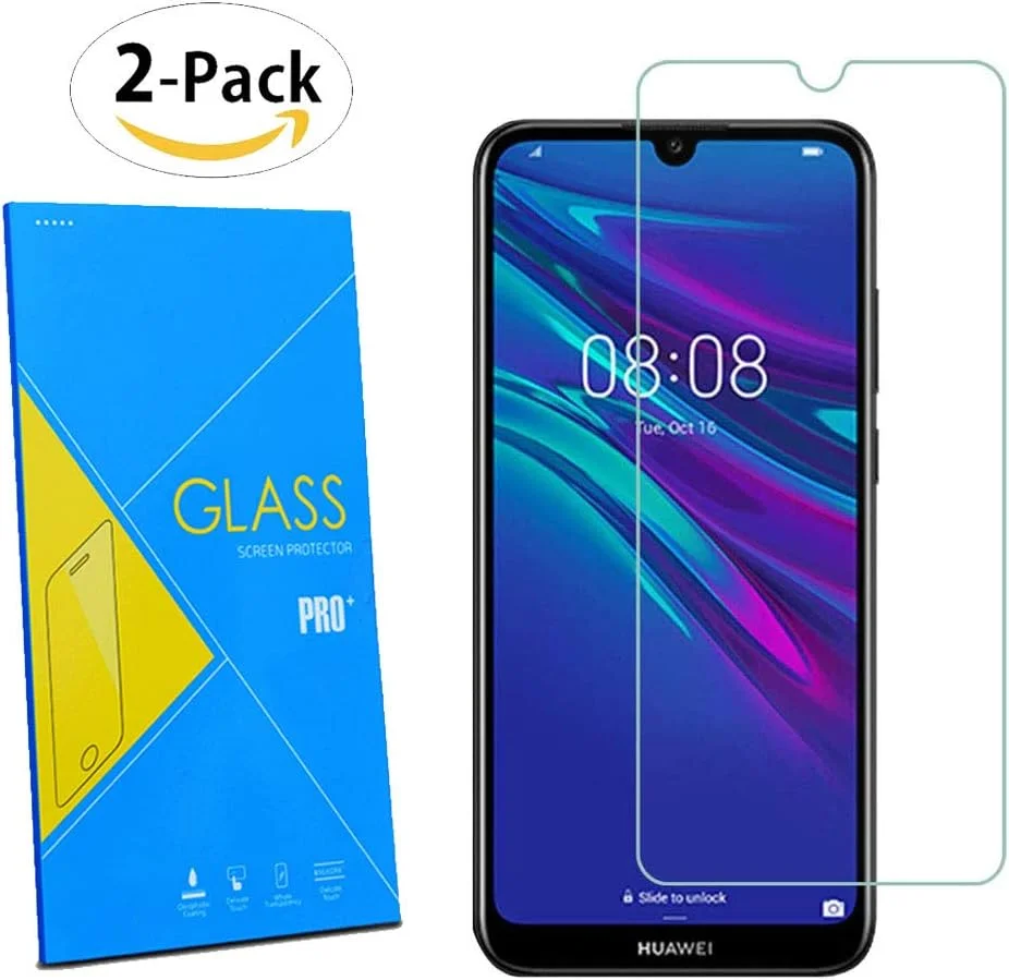 محافظ صفحه نمایش هواوی Y6 2019 پرو Y6S مدل GAPlus [بسته 2 عددی] - محافظ صفحه شیشه ای حرارت دیده برای هواوی Y6 2019