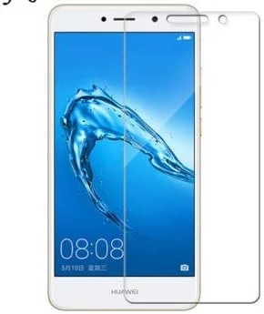 محافظ صفحه نمایش شیشه ای FHNLKFS، 2 عدد، شیشه حرارت دیده برای هوآوی Enjoy 7 Plus، شیشه برای هوآوی Y7 Prime، فیلم محافظ صفحه نمایش برای گوشی هوآوی Enjoy 7 Plus