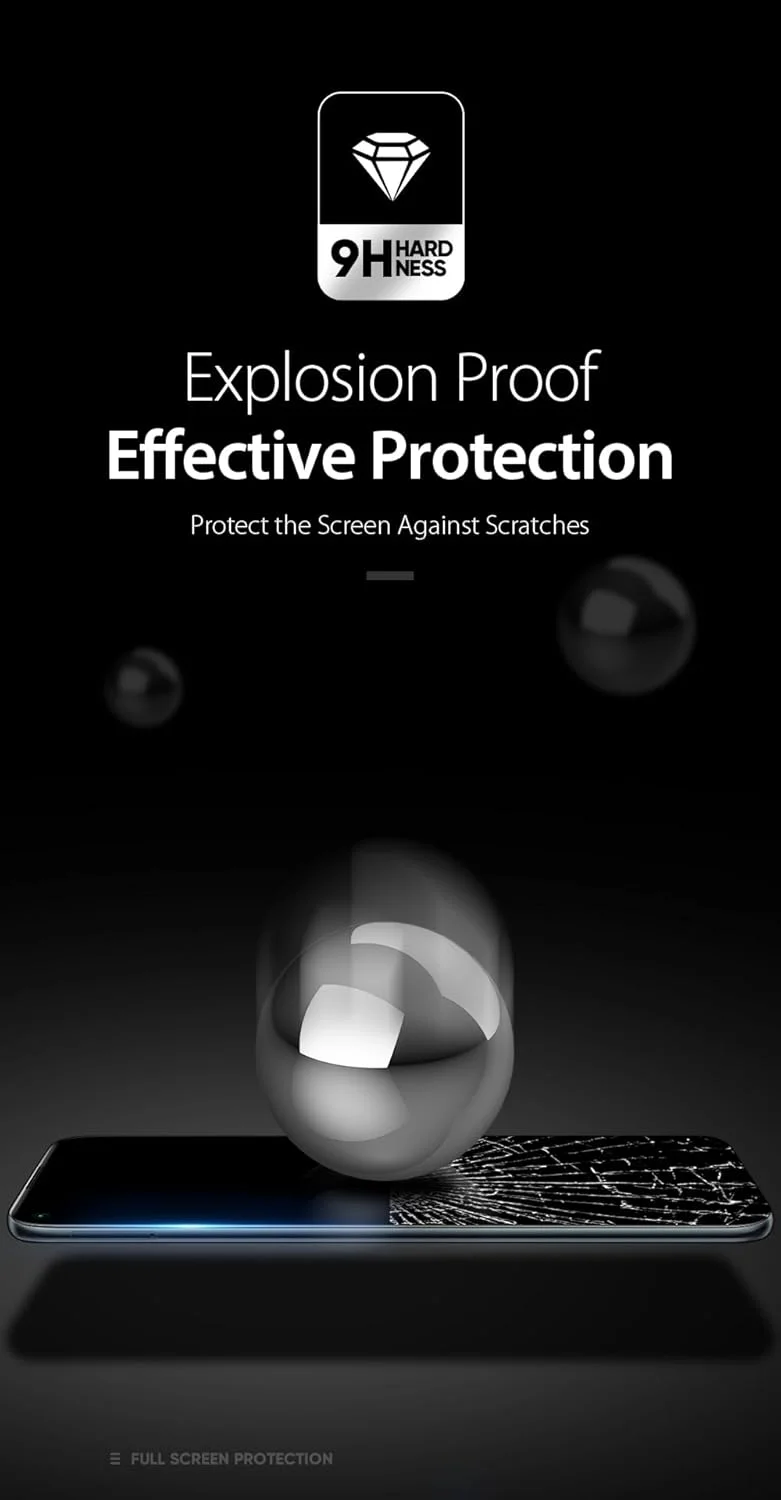 محافظ صفحه نمایش شیشه ای حرارت دیده 9D DUX DUCIS طراحی شده برای Huawei P40 Lite E/Y7p، شیشه آلومینیوم-سیلیکون 0.33 میلی متری ضد جاسوسی - مشکی (تک عددی)