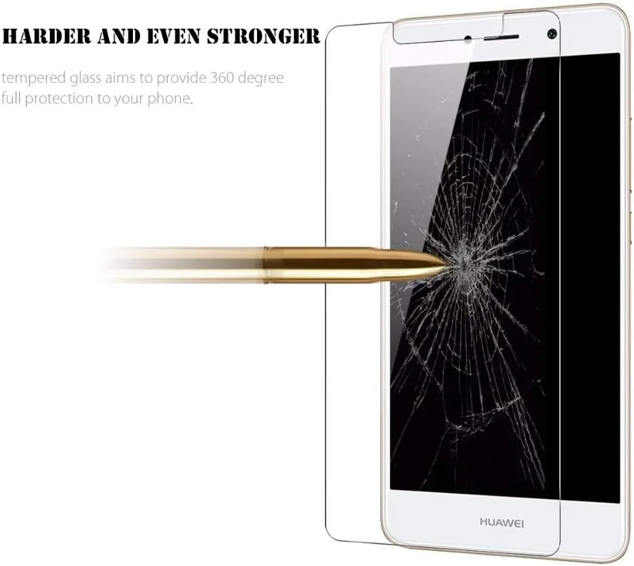 محافظ صفحه نمایش شیشه ای تمپرد هواوی Y7 2017 Muzz