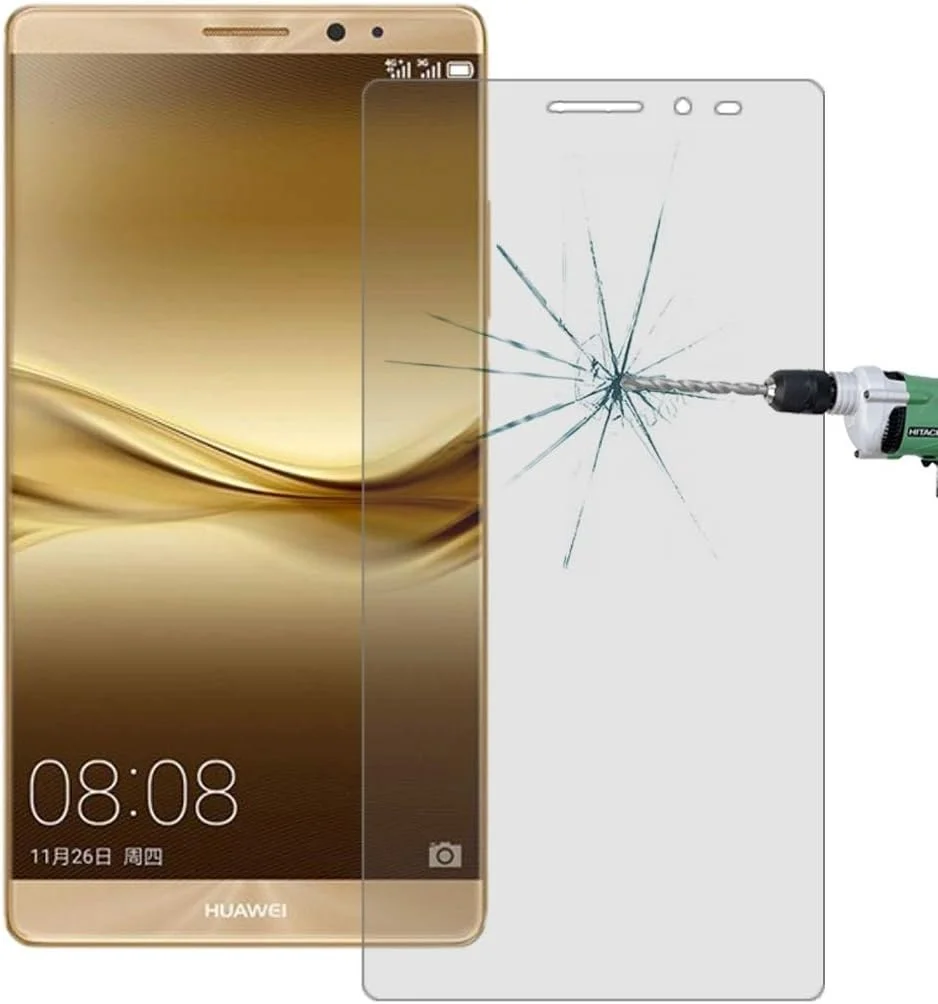 محافظ صفحه نمایش شیشه ای سخت تانگ‌یونگ‌جیاو 50 عددی برای هوآوی میت 8، ضخامت 0.26 میلی‌متر، سختی سطح 9H، شیشه حرارت دیده ضد انفجار 2.5D، بدون بسته‌بندی خرده‌فروشی