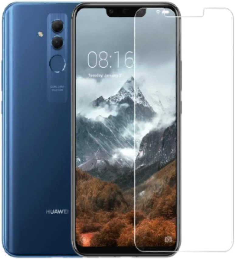 محافظ صفحه نمایش شیشه ای FHNLKFS، 2 عدد، شیشه حرارت دیده برای Huawei Mate 20 Lite، فیلم ضد خش شیشه ای گوشی برای Huawei Mate 20 Lite