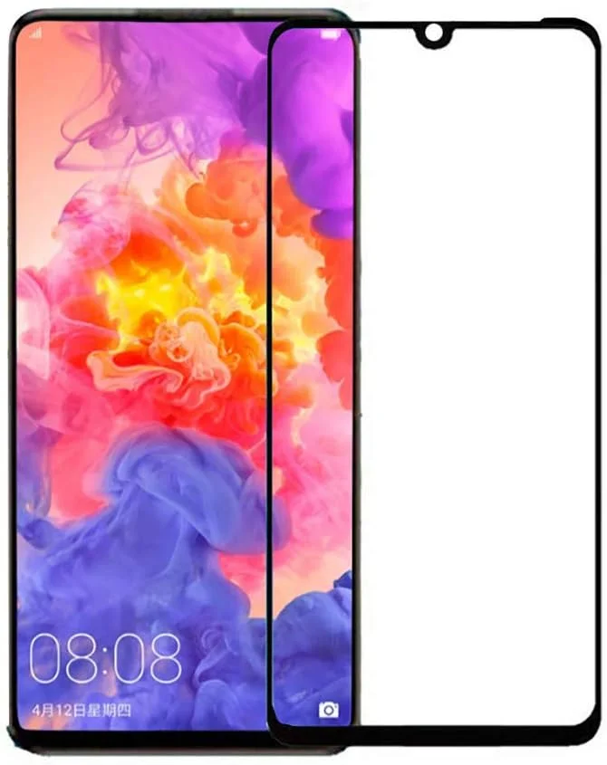 محافظ صفحه نمایش گوشی گیلیف برای هوآوی P30 Pro 6.47 اینچ، 2 عدد فیلم محافظ صفحه نمایش شیشه ای حرارت دیده شفاف HD ضد ضربه و ضد انفجار با حساسیت لمسی بالا