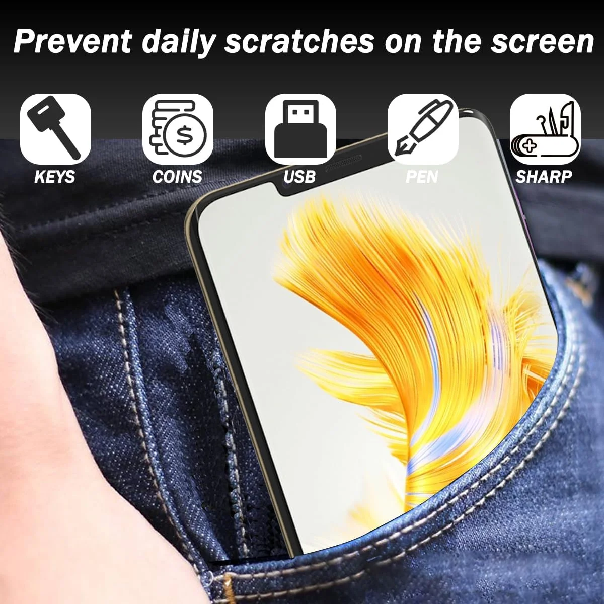 محافظ صفحه نمایش حریم خصوصی Zerrshoo برای Huawei Mate 50 Pro، شیشه حرارت دیده ضد جاسوسی و محافظ دوربین Huawei Mate 50 Pro، بسته 2 عددی محافظ صفحه نمایش شیشه حرارت دیده 9H