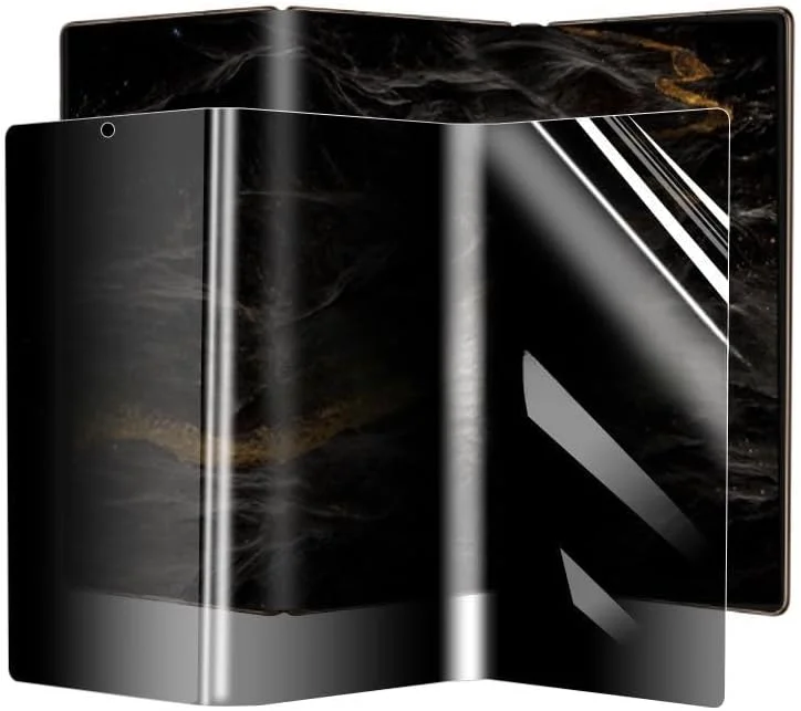 محافظ صفحه نمایش هیدروژلی حریم خصوصی نرم Azonee سازگار با Huawei Mate XT Ultimate، فیلم هیدروژلی ضد جاسوسی و ضد تابش نور، محافظ صفحه نمایش نامرئی برای Huawei Mate XT Ultimate