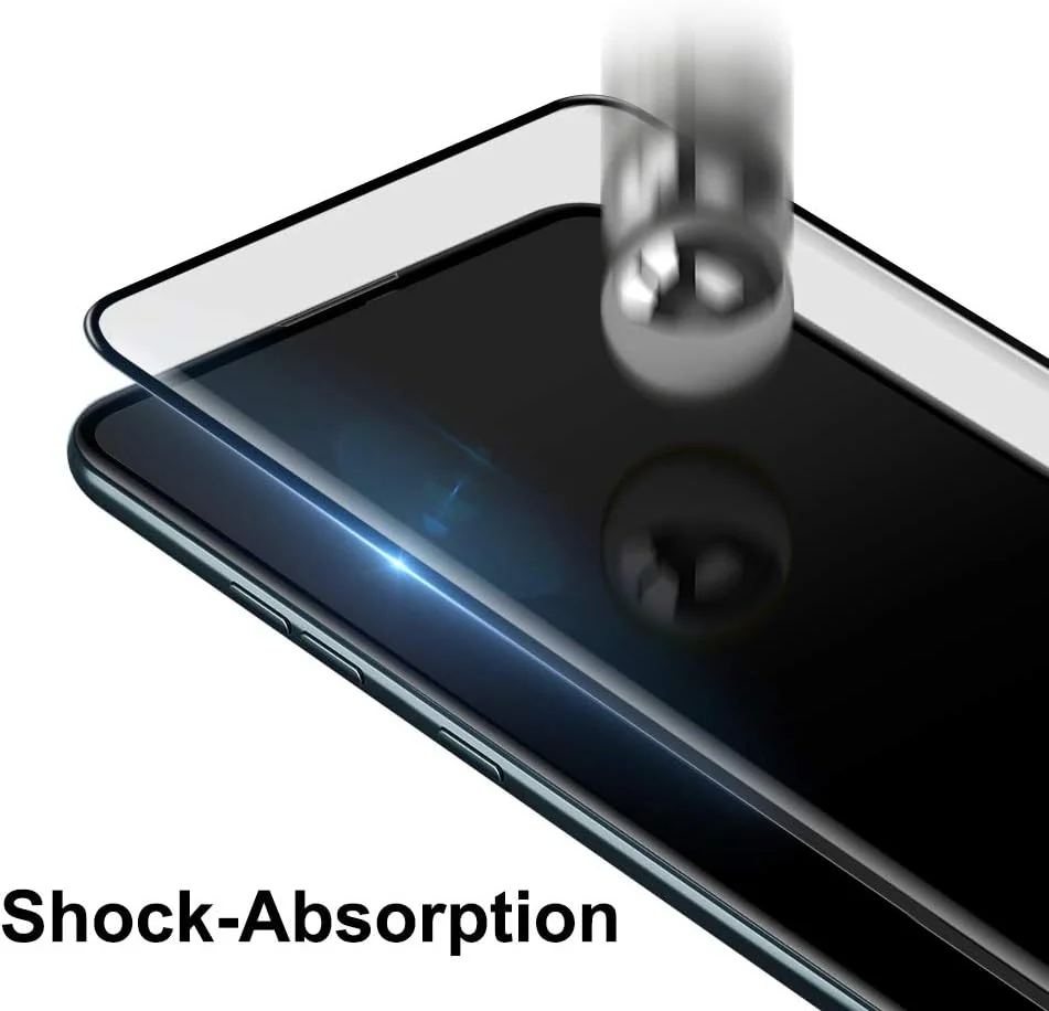 محافظ صفحه نمایش شیشه ای حرارت دیده گوبوکی 2 عددی برای گوشی هواوی P30 [پوشش کامل لبه به لبه] شفاف HD، بدون حباب، سازگار با قاب، ضد اثر انگشت