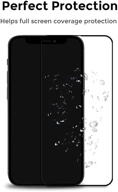 محافظ صفحه نمایش شیشه ای O Ozone [بسته 2 عددی] برای گوشی هوآوی میت 40 پرو، شیشه حرارت دیده، شفافیت HD، مقاوم در برابر خراش، ضد اثر انگشت، پوشش کامل صفحه نمایش - مشکی