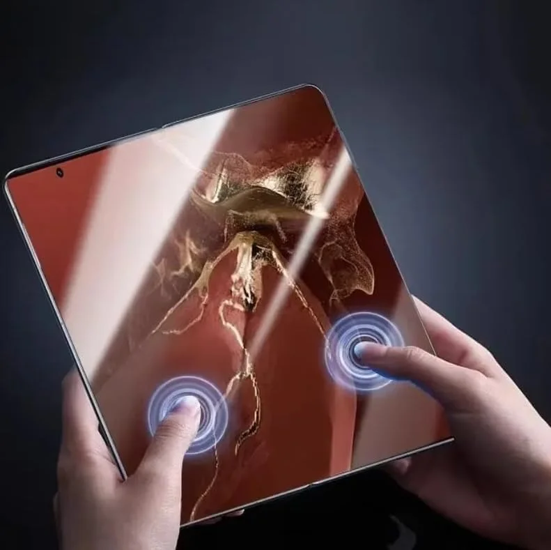 محافظ صفحه نمایش هیدروژلی حریم خصوصی نرم Azonee سازگار با Huawei Mate XT Ultimate، فیلم هیدروژلی ضد جاسوسی و ضد تابش نور، محافظ صفحه نمایش نامرئی برای Huawei Mate XT Ultimate