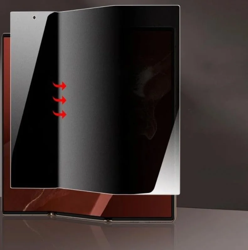 محافظ صفحه نمایش هیدروژلی حریم خصوصی نرم Azonee سازگار با Huawei Mate XT Ultimate، فیلم هیدروژلی ضد جاسوسی و ضد تابش نور، محافظ صفحه نمایش نامرئی برای Huawei Mate XT Ultimate