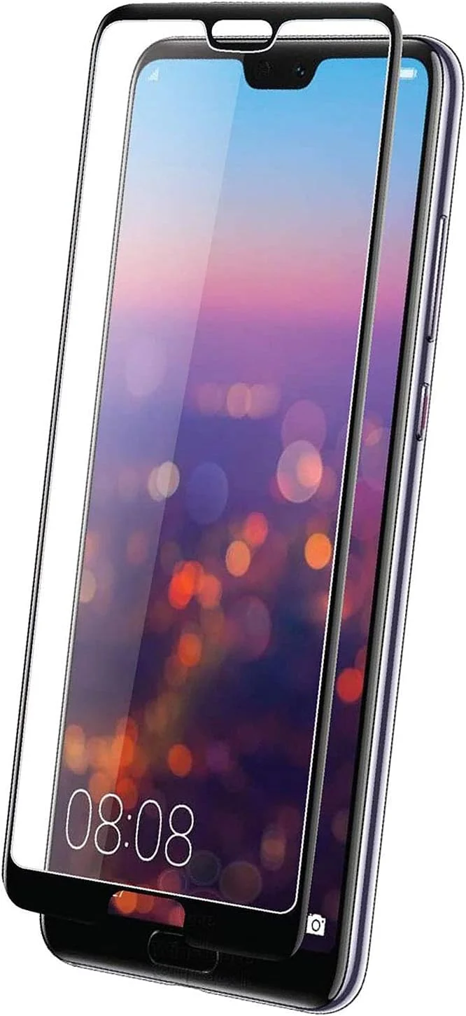 محافظ صفحه نمایش شیشه ای حرارت دیده با پوشش کامل گوشی هواوی P20 - شیشه عالی