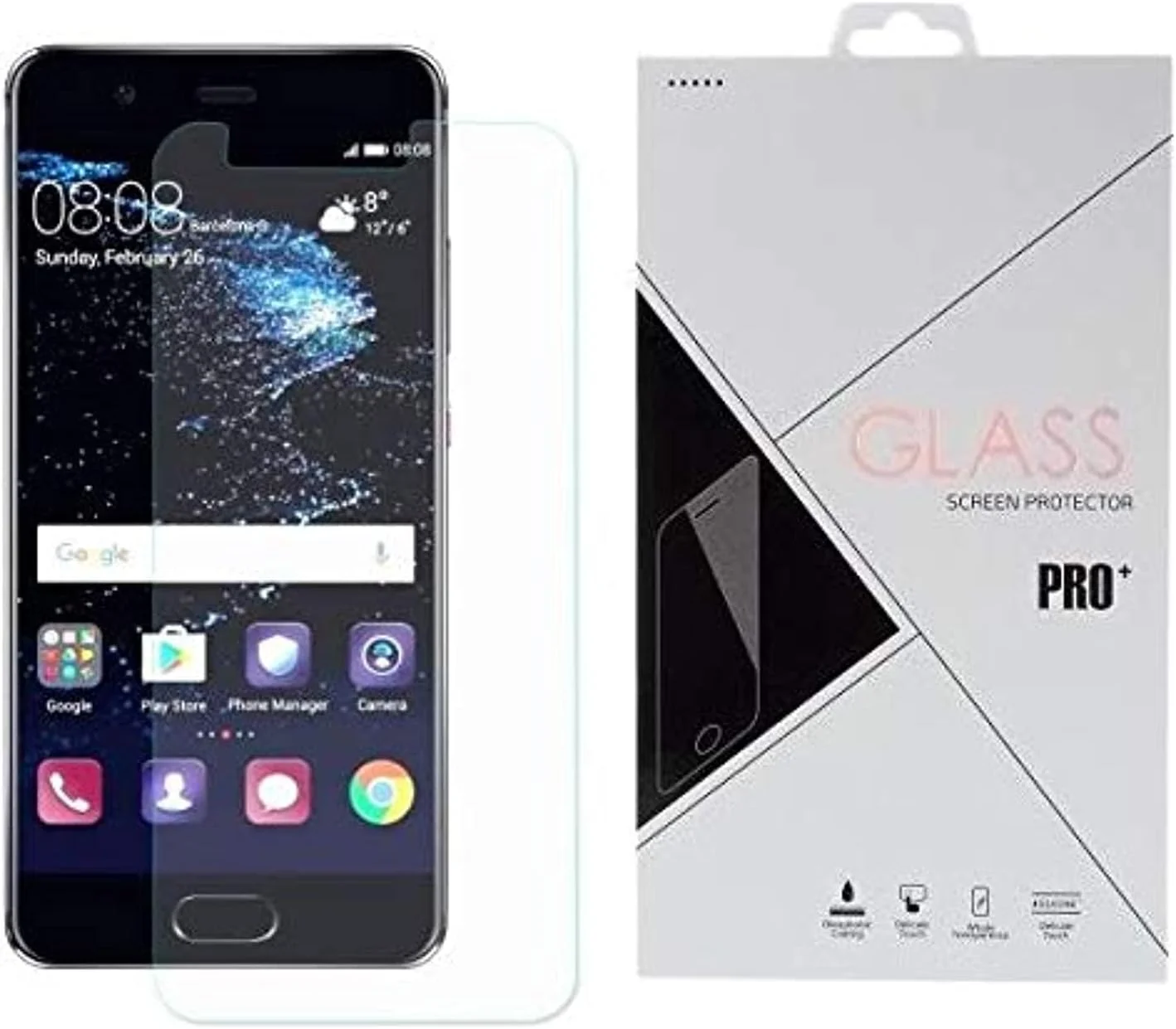 محافظ صفحه نمایش شیشه ای حرارت دیده گوشی هواوی P10 Lite