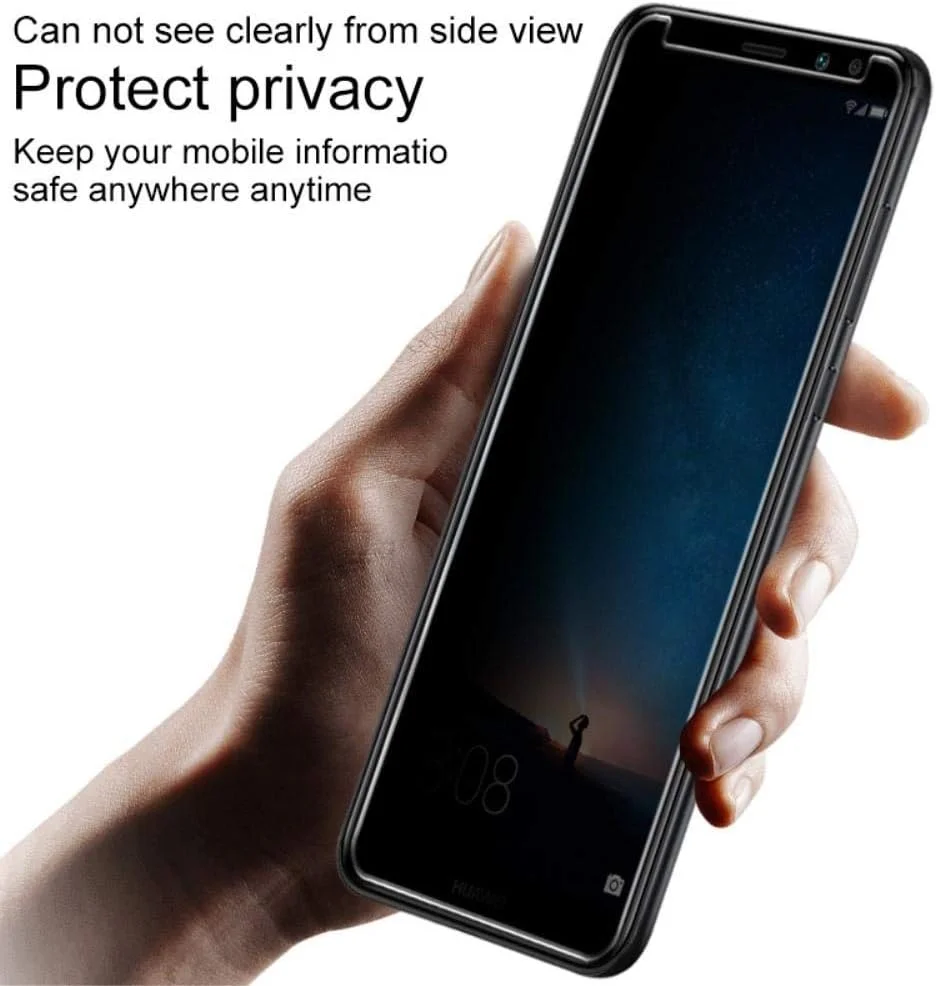 محافظ صفحه نمایش شیشه ای حرارت دیده حریم خصوصی ضد دید دزدکی هواوی میت 10 لایت
