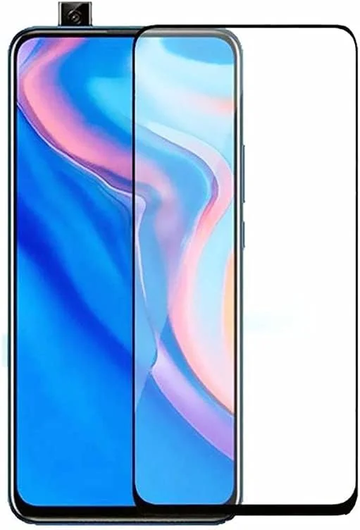 محافظ صفحه نمایش شیشه ای حرارت دیده برای هوآوی Y9 Prime مشکی