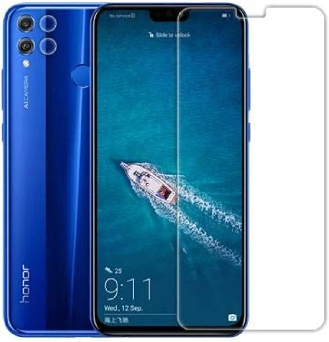 محافظ صفحه نمایش شیشه ای فوق شفاف/مات برای گوشی هواوی آنر 8X محافظ صفحه نمایش شیشه ای فوق شفاف/مات برای گوشی هواوی آنر 8X