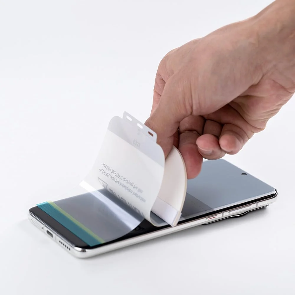 محافظ صفحه نمایش Ibywind برای Huawei P60 Pro 4G (6.67 اینچ)، شامل 2 عدد فیلم TPU انعطاف پذیر، 1 عدد محافظ لنز دوربین، 1 عدد فیلم فیبر کربنی پشتی [حسگر اثر انگشت، نصب آسان، بدون حباب، شفافیت HD]