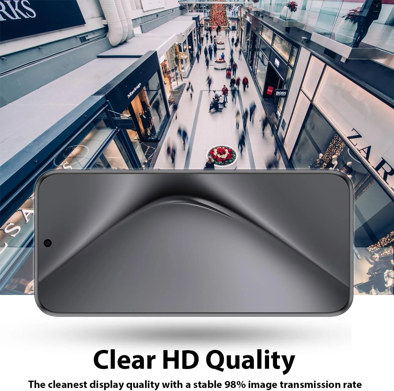 محافظ صفحه نمایش Al-HuTrusHi سازگار با Huawei Pura 70 Pro، شیشه حرارت دیده [ضد تابش نور] [پوشش کامل HD] [نصب آسان] [حساس به لمس]