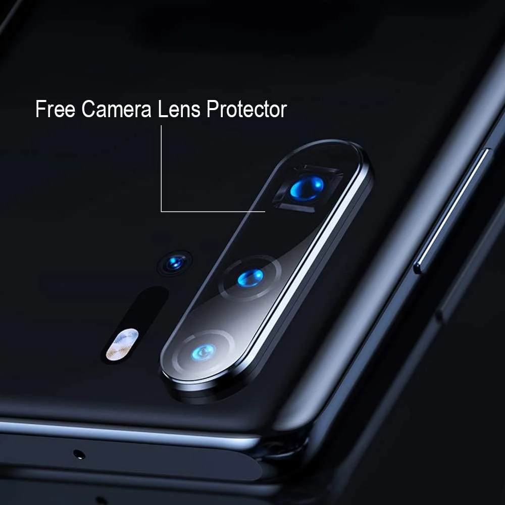 محافظ صفحه نمایش IBYWIND برای Huawei P30 Pro، بسته 2 عددی شیشه حرارت دیده با سختی 9H، همراه با 1 عدد محافظ لنز دوربین، 1 عدد فیلم فیبر کربن پشت، نصب آسان محافظ صفحه نمایش IBYWIND برای Huawei P30 Pro، بسته 2 عددی شیشه حرارت دیده با سختی 9H، همراه با 1 عدد محافظ لنز دوربین، 1 عدد فیلم فیبر کربن پشت، نصب آسان