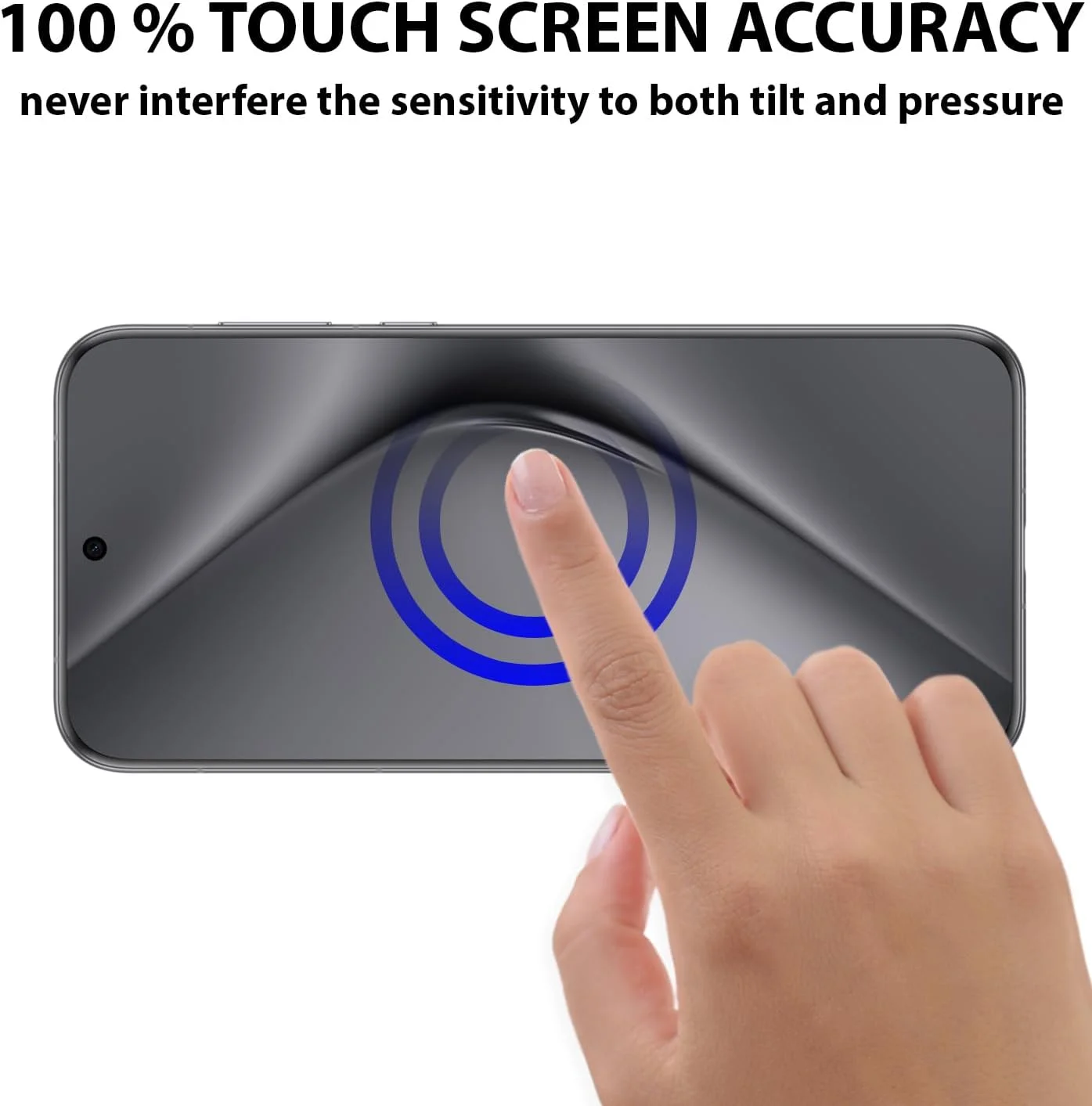 محافظ صفحه نمایش Al-HuTrusHi سازگار با Huawei Pura 70 Pro، شیشه حرارت دیده [ضد تابش نور] [پوشش کامل HD] [نصب آسان] [حساس به لمس]