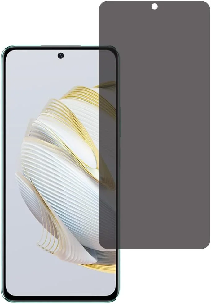 محافظ صفحه نمایش حریم خصوصی الحتروشی سازگار با محافظ صفحه نمایش Huawei nova 10 SE شیشه حرارت دیده [پوشش کامل HD] [مقاوم در برابر خراش]