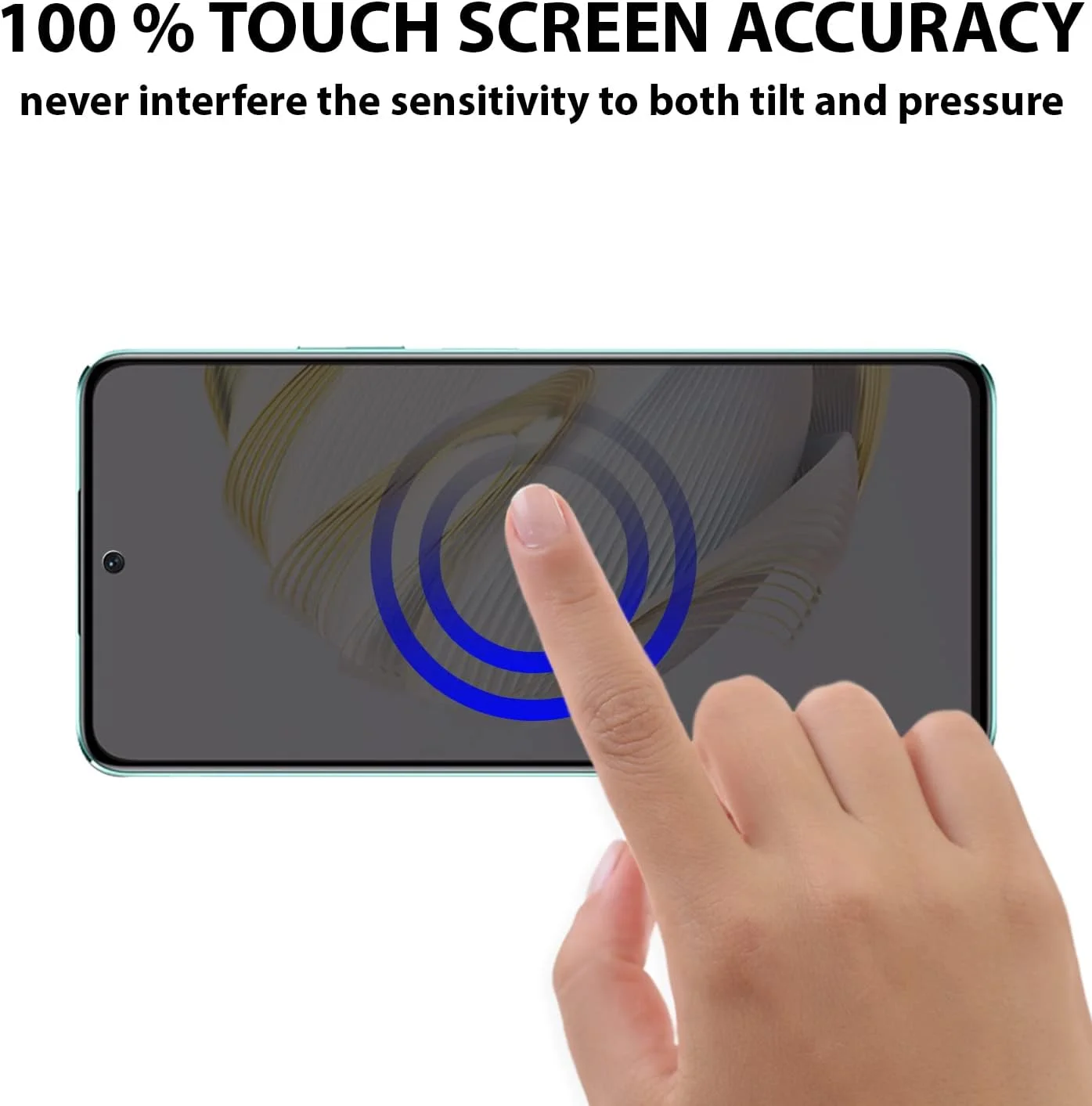محافظ صفحه نمایش حریم خصوصی الحتروشی سازگار با محافظ صفحه نمایش Huawei nova 10 SE شیشه حرارت دیده [پوشش کامل HD] [مقاوم در برابر خراش]