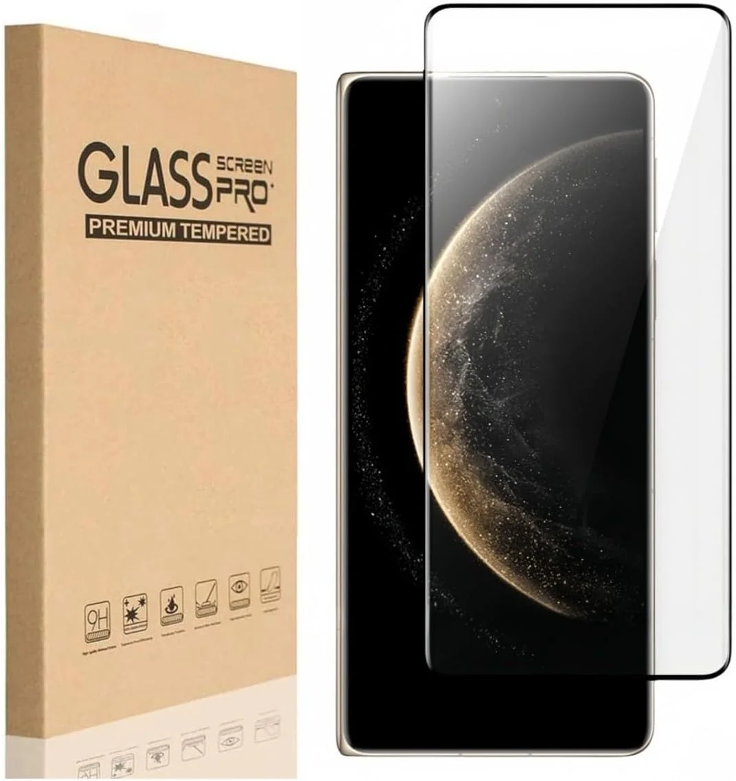 محافظ صفحه نمایش شیشه ای حرارت دیده 9H Zuooiec برای HUAWEI Mate X6 2025، محافظت آسان برای نصب با اثر انگشت، فوق العاده شفاف، حساسیت لمسی، فیلم ضد خش
