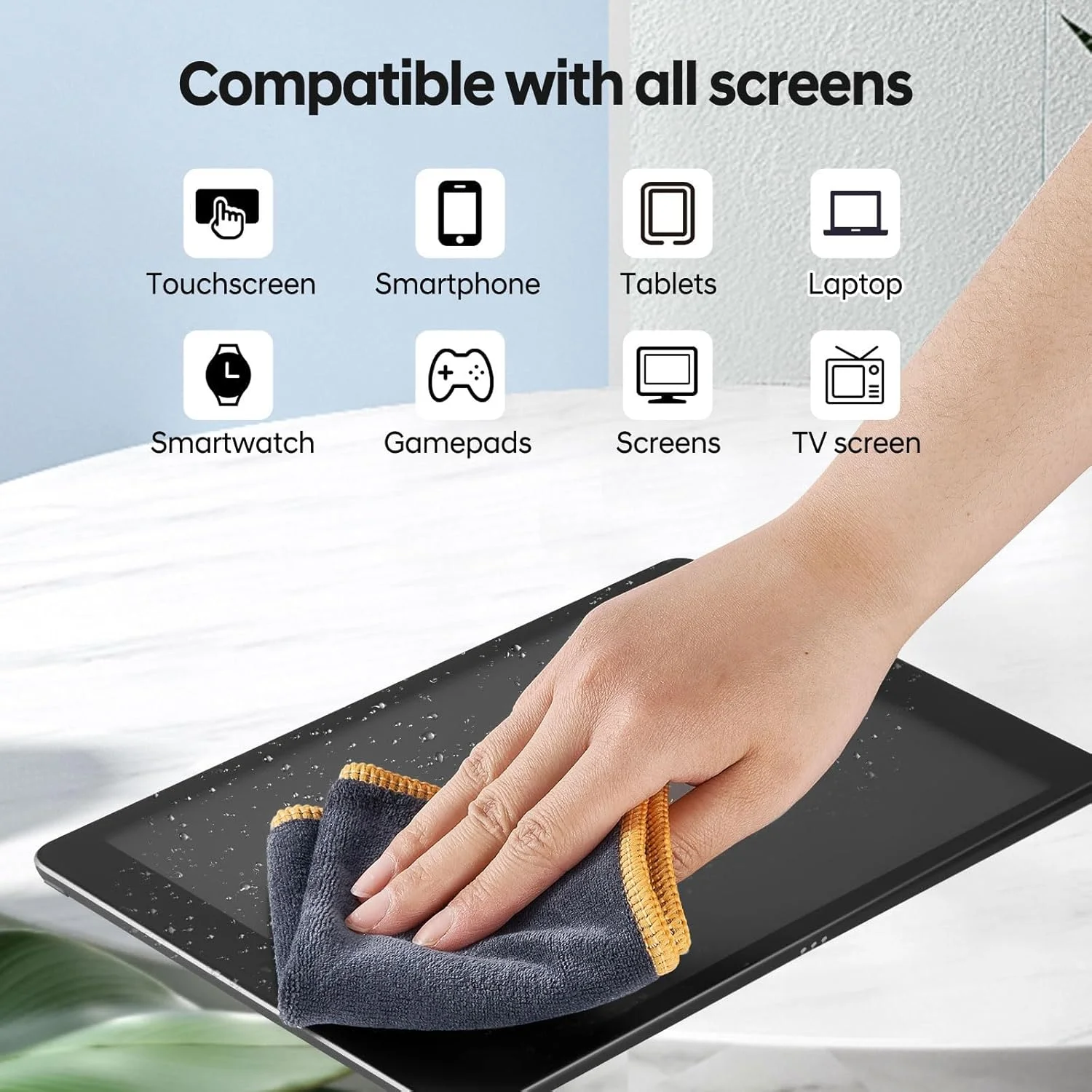 کیت اسپری تمیز کننده صفحه نمایش - تمیز کننده صفحه تلویزیون، کامپیوتر، تلفن هوشمند، لپ تاپ با پارچه میکروفایبر برای LCD، LED، OLED، MacBook، iPad، iPhone، نمایشگرهای خودرو (2 بسته) کیت اسپری تمیز کننده صفحه نمایش - تمیز کننده صفحه تلویزیون، کامپیوتر، تلفن هوشمند، لپ تاپ با پارچه میکروفایبر برای LCD، LED، OLED، MacBook، iPad، iPhone، نمایشگرهای خودرو (2 بسته)