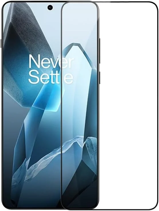 محافظ صفحه نمایش Gruattreay [2 عددی] برای OnePlus 13 (6.82 اینچ)، فیلم منحنی مقاوم در برابر ضربه، ضد خش بدون حباب، فیلم نرم محافظ صفحه نمایش جلویی شفاف HD