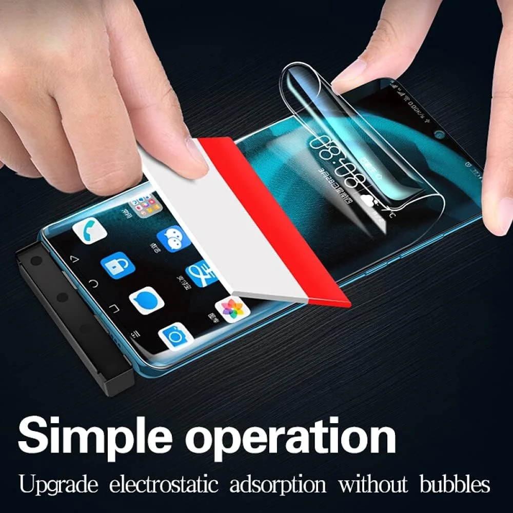 محافظ صفحه نمایش هیدروژلی گوشی موبایل KONWED، بسته 3 عددی، مناسب برای OnePlus 9 8 7 7T Pro 6 6T 8T Nord 9R Nord N10 5G، پوشش کامل صفحه نمایش، فیلم نرم TPU محافظ صفحه نمایش هیدروژلی گوشی موبایل KONWED، بسته 3 عددی، مناسب برای OnePlus 9 8 7 7T Pro 6 6T 8T Nord 9R Nord N10 5G، پوشش کامل صفحه نمایش، فیلم نرم TPU