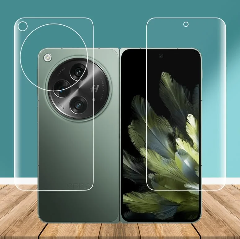 محافظ صفحه نمایش هیدروژل فول کاور Gruattreay سازگار با OnePlus Open / OPPO Find N3، فیلم محافظ صفحه نمایش نرم TPU شفاف / مات ضد اثر انگشت محافظ صفحه نمایش هیدروژل فول کاور Gruattreay سازگار با OnePlus Open / OPPO Find N3، فیلم محافظ صفحه نمایش نرم TPU شفاف / مات ضد اثر انگشت