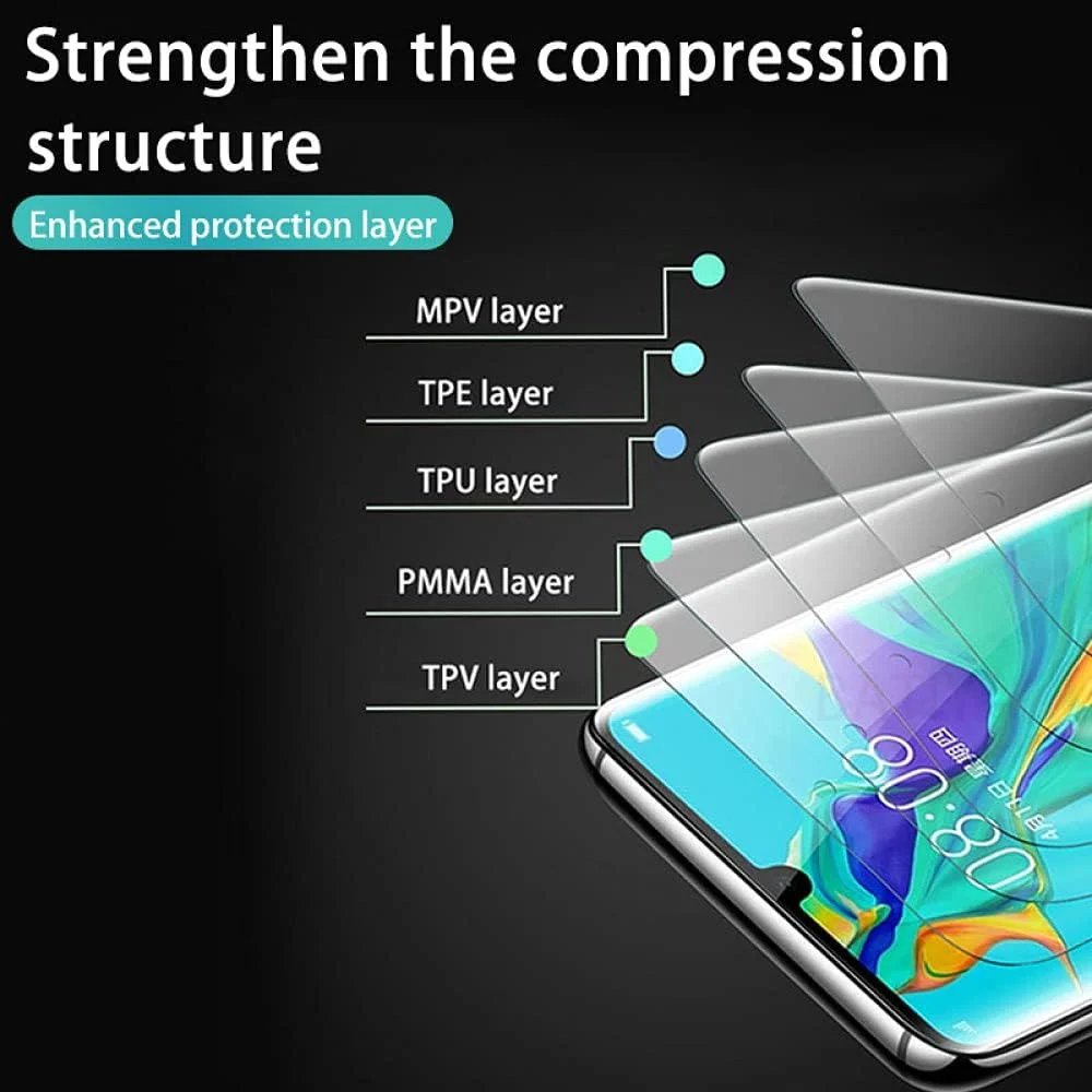 محافظ صفحه نمایش هیدروژلی KONWED 3 عددی، مناسب برای گوشی های OnePlus 7T 7 8 Pro 8T 6 6T، پوشش کامل صفحه نمایش TPU فیلم نرم محافظ صفحه نمایش هیدروژلی KONWED 3 عددی، مناسب برای گوشی های OnePlus 7T 7 8 Pro 8T 6 6T، پوشش کامل صفحه نمایش TPU فیلم نرم
