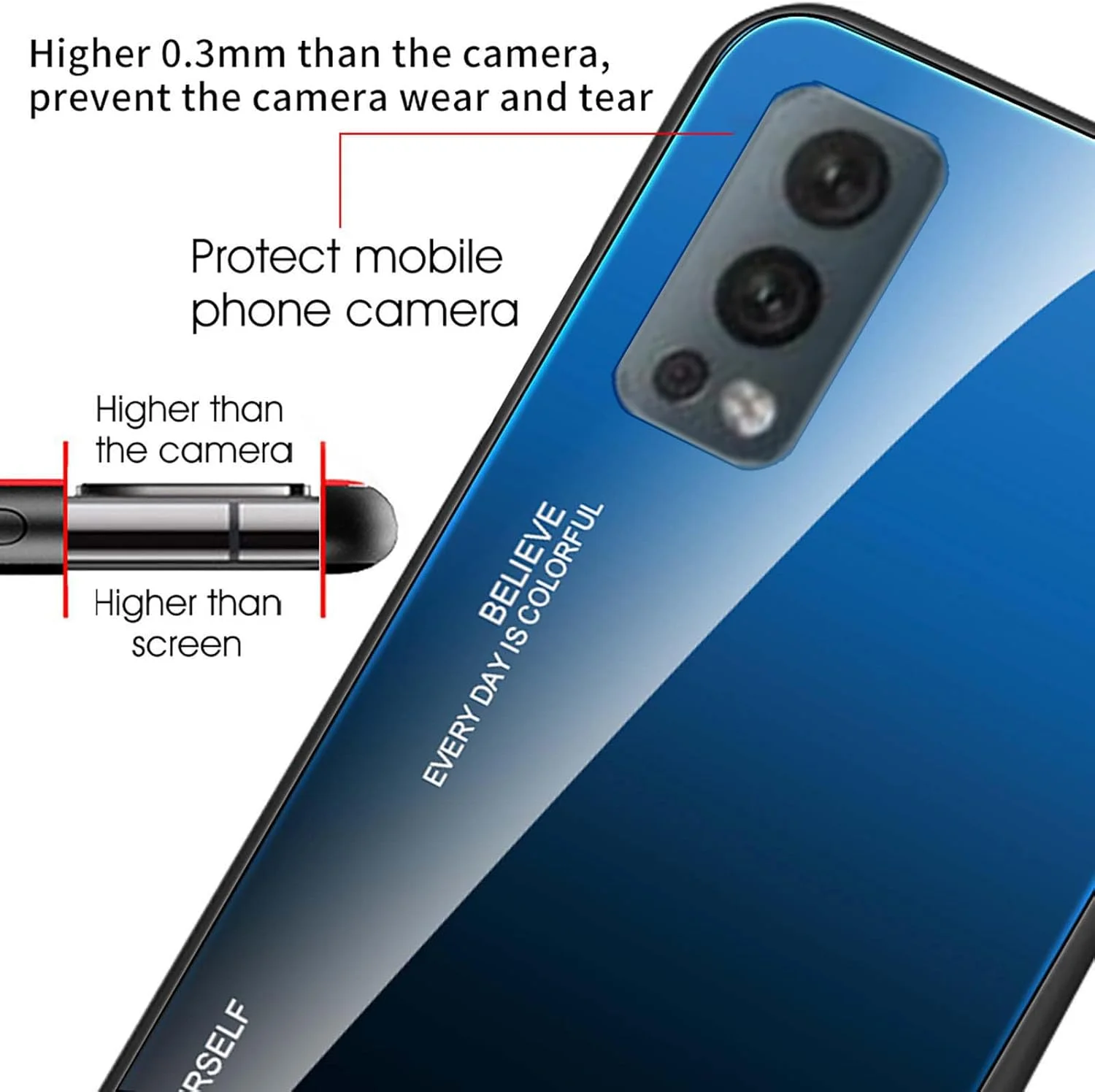 قاب محافظ گوشی وییو مناسب برای وان پلاس نورد 2 5G، قاب پشتی باریک شیشه ای حرارت دیده 9H، بامپر سیلیکونی TPU محافظ قاب محافظ گوشی وییو مناسب برای وان پلاس نورد 2 5G، قاب پشتی باریک شیشه ای حرارت دیده 9H، بامپر سیلیکونی TPU محافظ