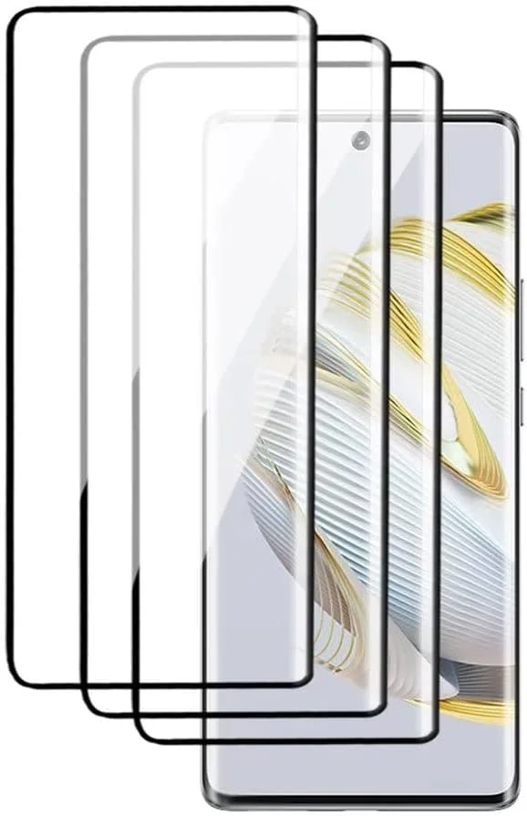 محافظ صفحه نمایش QINOUK برای OnePlus 11، [بسته 3 عددی] محافظ صفحه شیشه ای حرارت دیده HD، محافظت تمام صفحه، [مقاوم در برابر خراش] [بدون حباب] برای OnePlus 11 - شفاف