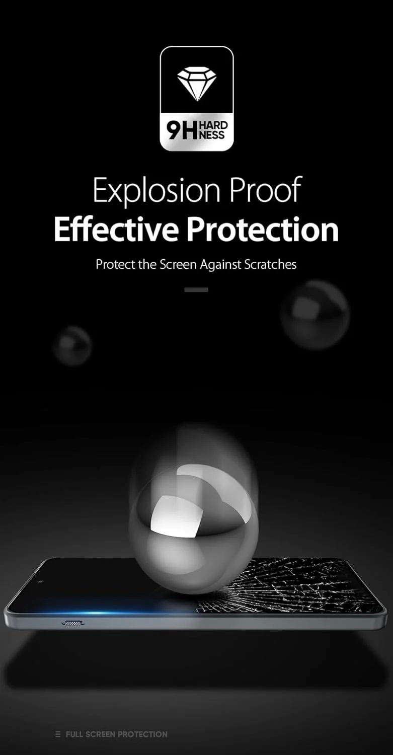 محافظ صفحه نمایش OIATROE [بسته 2 عددی] برای OnePlus Nord CE4/Oppo K12، محافظ صفحه نمایش شیشه ای حرارت دیده ممتاز فوق العاده باریک HD 2.5D Pro-Fit - مشکی