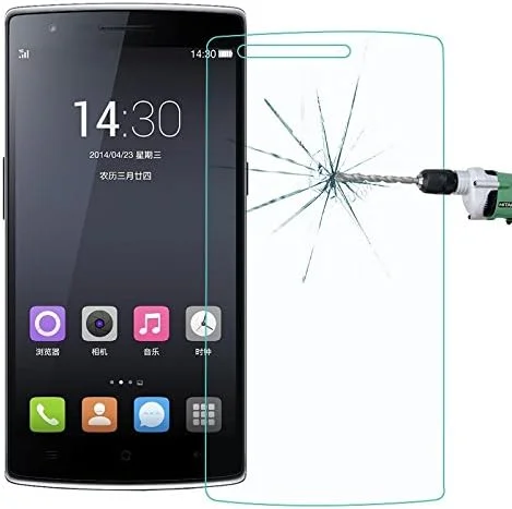 محافظ صفحه نمایش شیشه ای حرارت دیده 0.26 میلی متری با سختی سطح 9H+ و لبه های 2.5D ضد انفجار Wangyyy مناسب برای OnePlus One / 1+