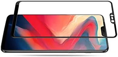 محافظ صفحه نمایش شیشه ای حرارت دیده Koubobo با ضخامت 0.33 میلی متر، سختی 9H و چاپ ابریشمی 2.5D مناسب برای OnePlus 6