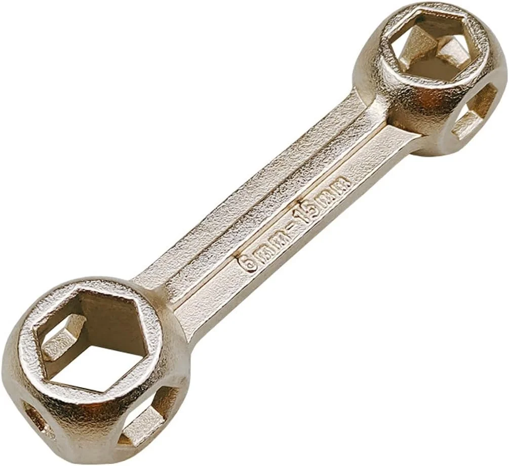 آچار بکس چند منظوره 10 در 1 HOUSON برای تعمیر دوچرخه - مجموعه ابزار هگز خارجی، مناسب برای دوچرخه، موتور سیکلت، اسکوتر (6-15 میلی متر) BT111