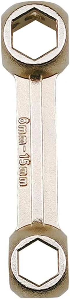 آچار بکس چند منظوره 10 در 1 HOUSON برای تعمیر دوچرخه - مجموعه ابزار هگز خارجی، مناسب برای دوچرخه، موتور سیکلت، اسکوتر (6-15 میلی متر) BT111