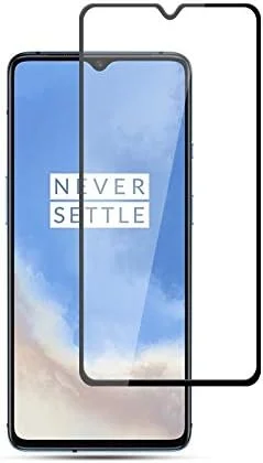 محافظ صفحه نمایش شیشه ای حرارت دیده تمام چسب منحنی سه بعدی 9H با ضخامت 0.33 میلی متر Dalee برای OnePlus 7T
