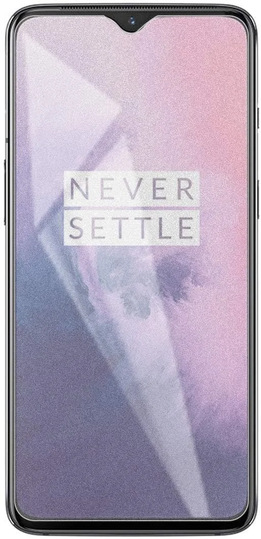 محافظ صفحه نمایش شیشه ای مات و یخ زده غیر کامل 10 عددی برای OnePlus 7 Wangyyy