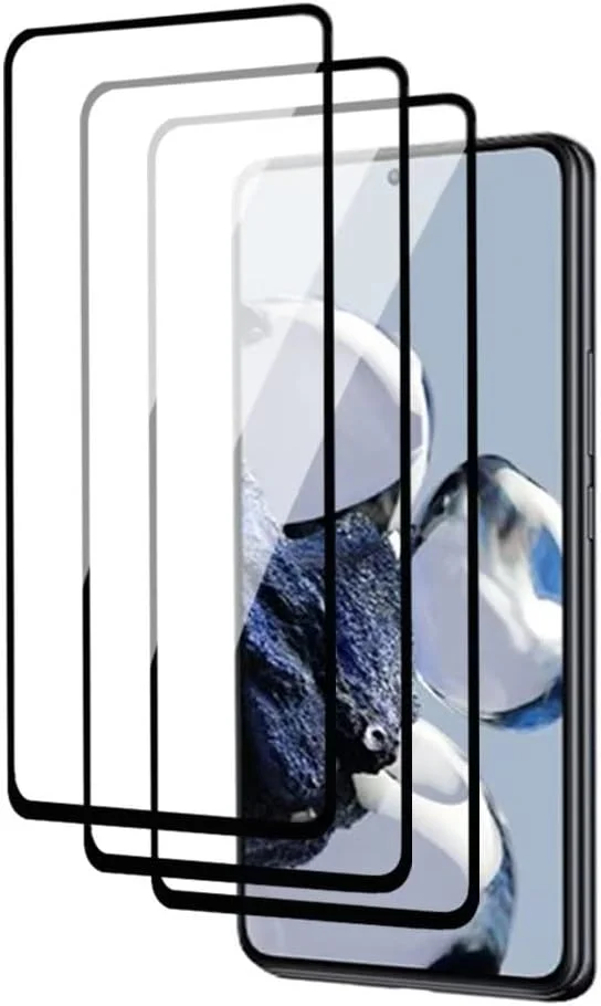 محافظ صفحه نمایش شیشه ای حرارت دیده QINOUK برای OnePlus Nord 2 5G، محافظ صفحه نمایش HD، محافظت کامل از صفحه نمایش، [مقاوم در برابر خراش] [بدون حباب] برای OnePlus Nord 2 5G - شفاف (3 عدد)