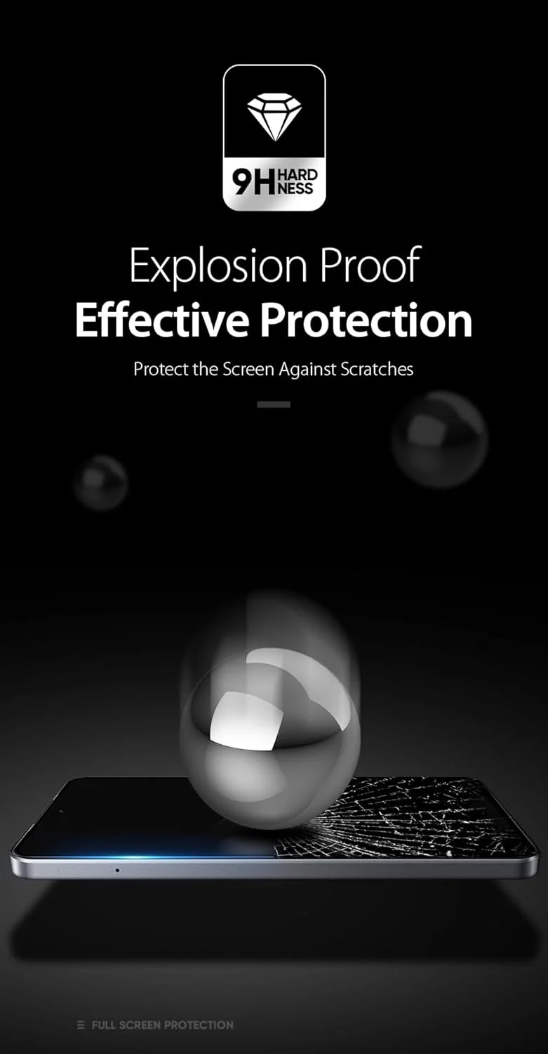 محافظ صفحه نمایش شیشه ای حرارت دیده خمیده DUX DUCIS طراحی شده برای OnePlus Nord CE4 Lite/OPPO K12x، شیشه آلومینیوم-سیلیکون 0.33 میلی متری ضد جاسوسی - مشکی (تک عددی)