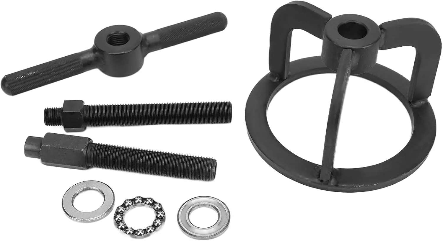 ابزار نصب فنر، HD38515A کارکرد آسان ابزار فشرده سازی فنر کاربردی فولاد ضد زنگ بادوام و قابل اعتماد برای تعمیر موتور سیکلت Leunlee ابزار نصب فنر، HD38515A کارکرد آسان ابزار فشرده سازی فنر کاربردی فولاد ضد زنگ بادوام و قابل اعتماد برای تعمیر موتور سیکلت Leunlee