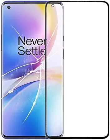 شیشه لنز بیرونی صفحه نمایش جلویی برای وان پلاس 8 پرو به همراه چسب شفاف نوری OCA شیشه لنز بیرونی صفحه نمایش جلویی برای وان پلاس 8 پرو به همراه چسب شفاف نوری OCA